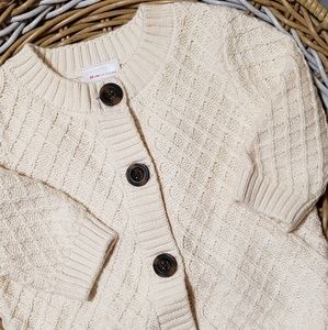 Hanna Andersson button sweater sz.50 0-3 months